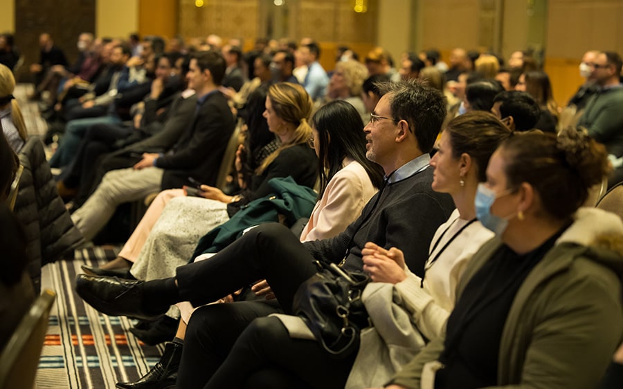 Future of Financial Services Melbourne crowd 2022